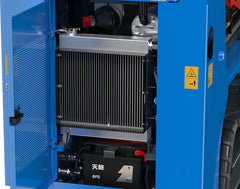 RS-07 auf Ketten. KUBOTA-Motor.