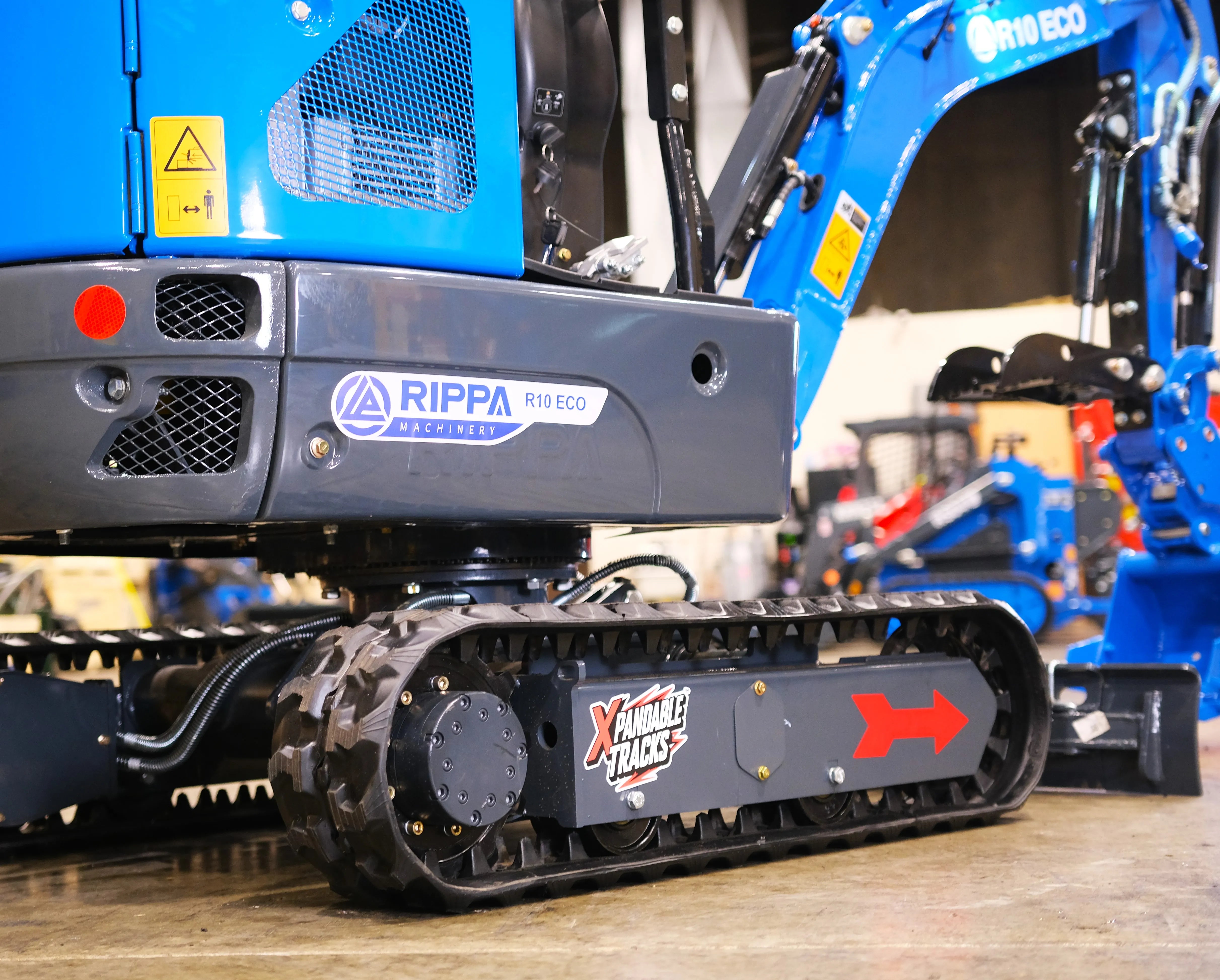 R10 ECO — minikoparka Rippa zdjęcie 5