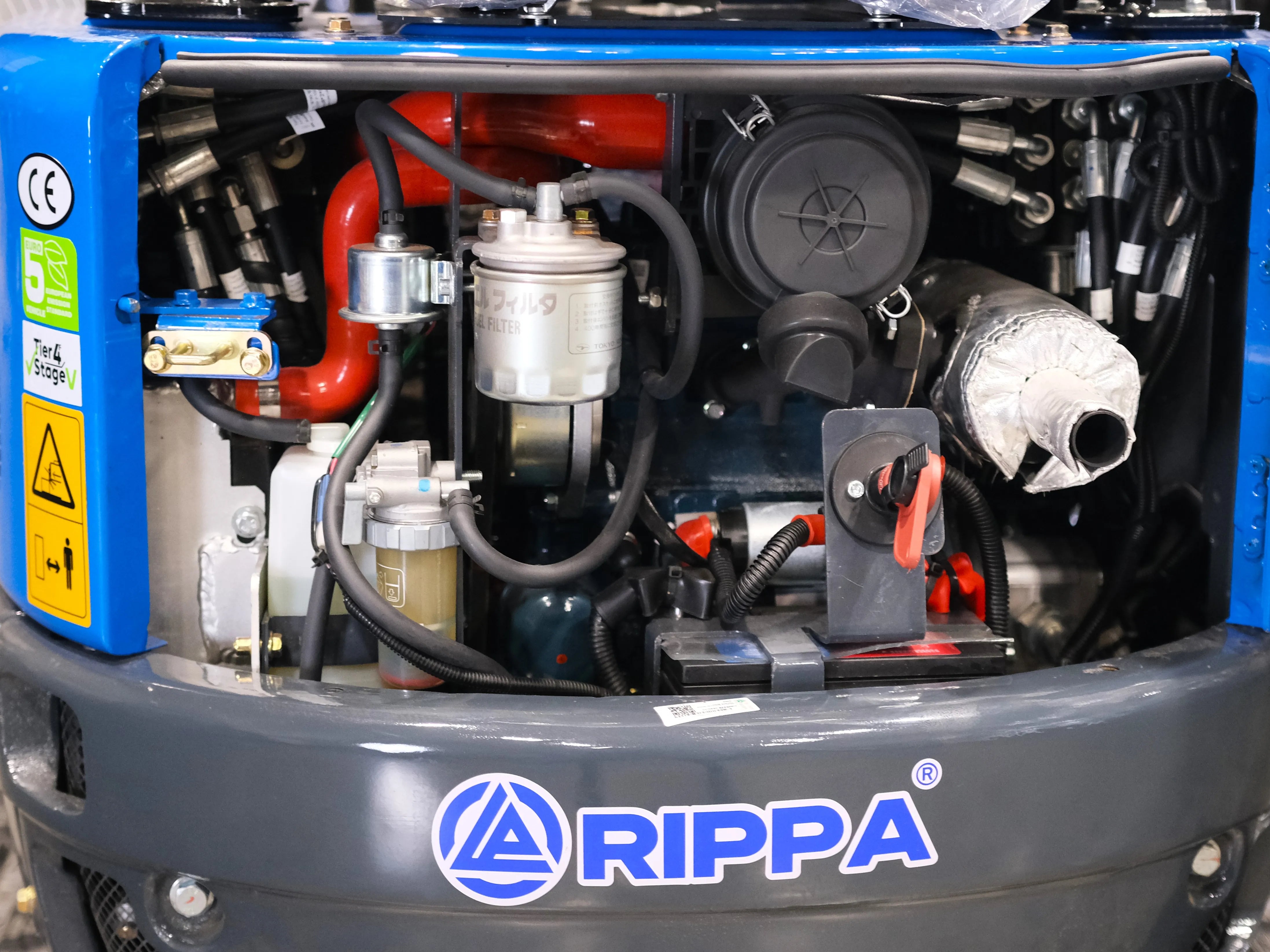 R10 ECO — minikoparka Rippa zdjęcie 11