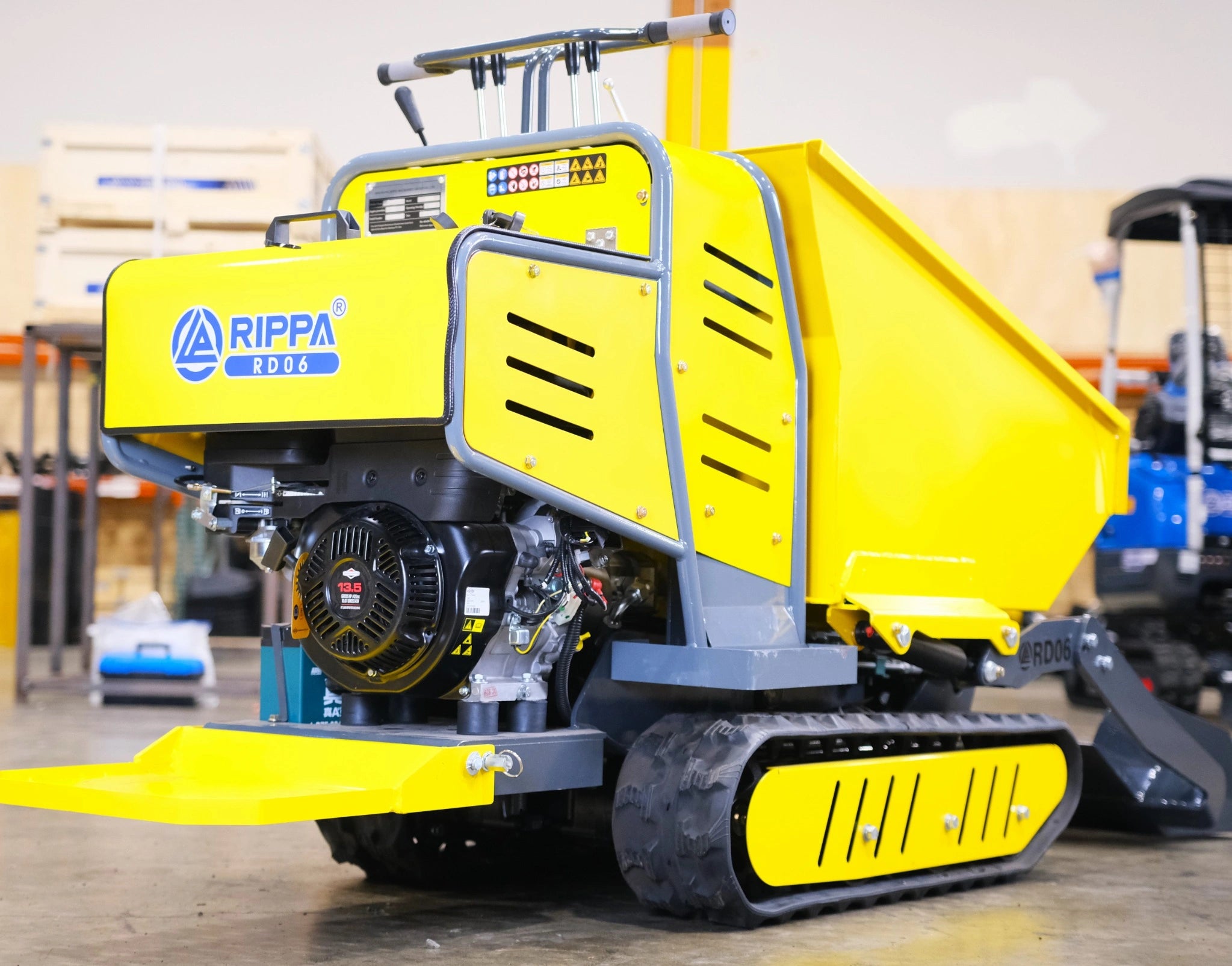 Rippa RD06 Mini Wywrotka — wymiary i ergonomia